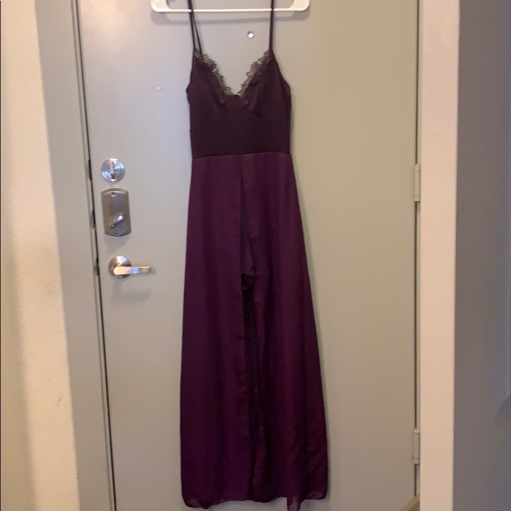 Purple Romper (Shorts/Dress)